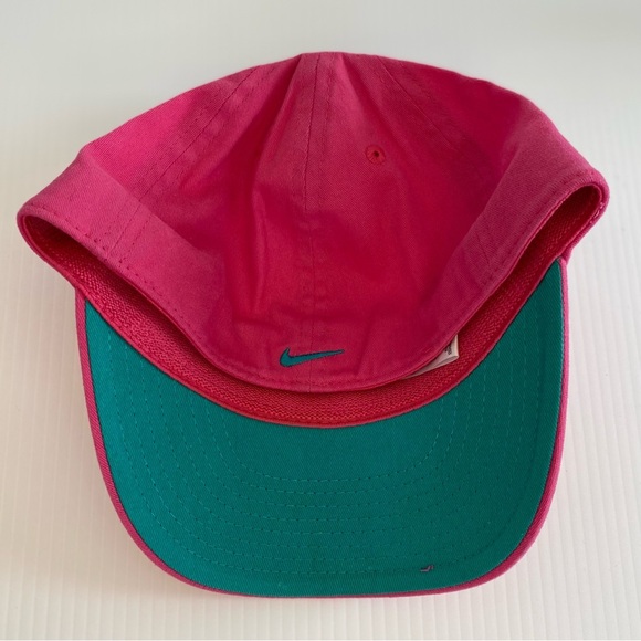 NIKE Pink Cap Hat. Toddler Size Swoosh Girl Child 4- 6x - Picture 4 of 6